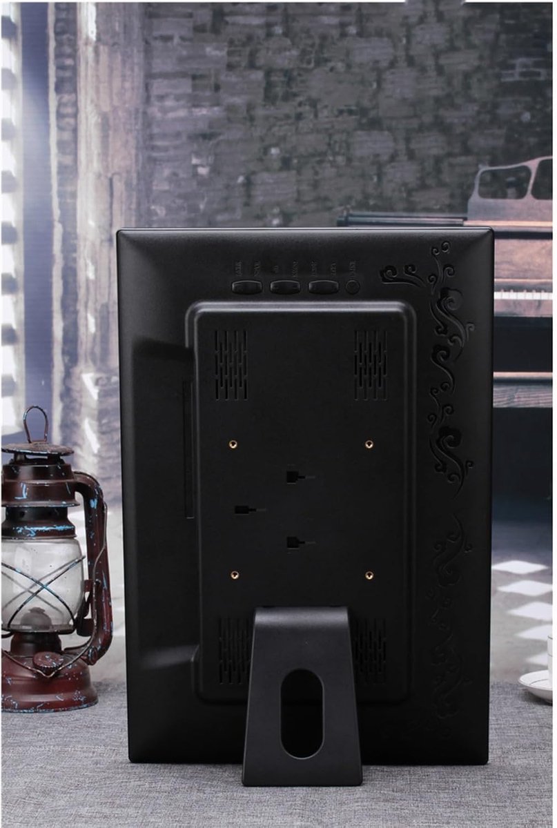 Digitaal Fotolijstje - Elektronisch Album - Herinneringen Tonen - WIFI Verbinding - 19 Inch Scherm - Zwart — cadeau in Wonen & Interieur - foto 3