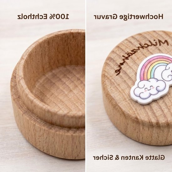 Melktanddoos voor het bewaren van melktanden en herinneringen - Perfect cadeau voor ouders — afbeelding 5