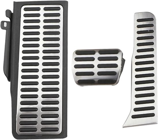 Pedaalhoezen Set - Auto Pedalen - Verbeter Rijgrip - Antislip Ontwerp - MT with rest - Metaal — afbeelding 3