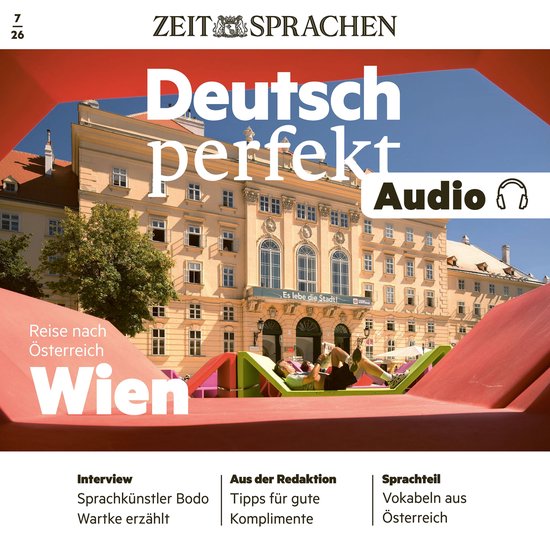 Deutsch perfekt Audio - Wien - cover