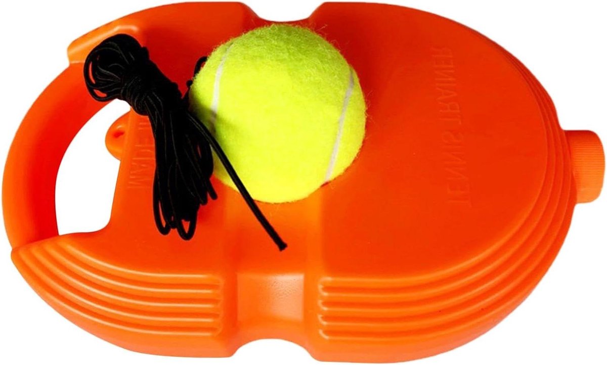 Tennis Trainer Set - Oefenbal Set - Tennis Oefenen - Zelfstandige Training - 24 cm Diameter - Various