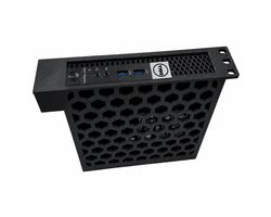 19 Inch Rack Mount Geschikt voor Dell OptiPlex 340 Micro – 1U Mini PC Rack Beugel – Dual Mount – Zwart