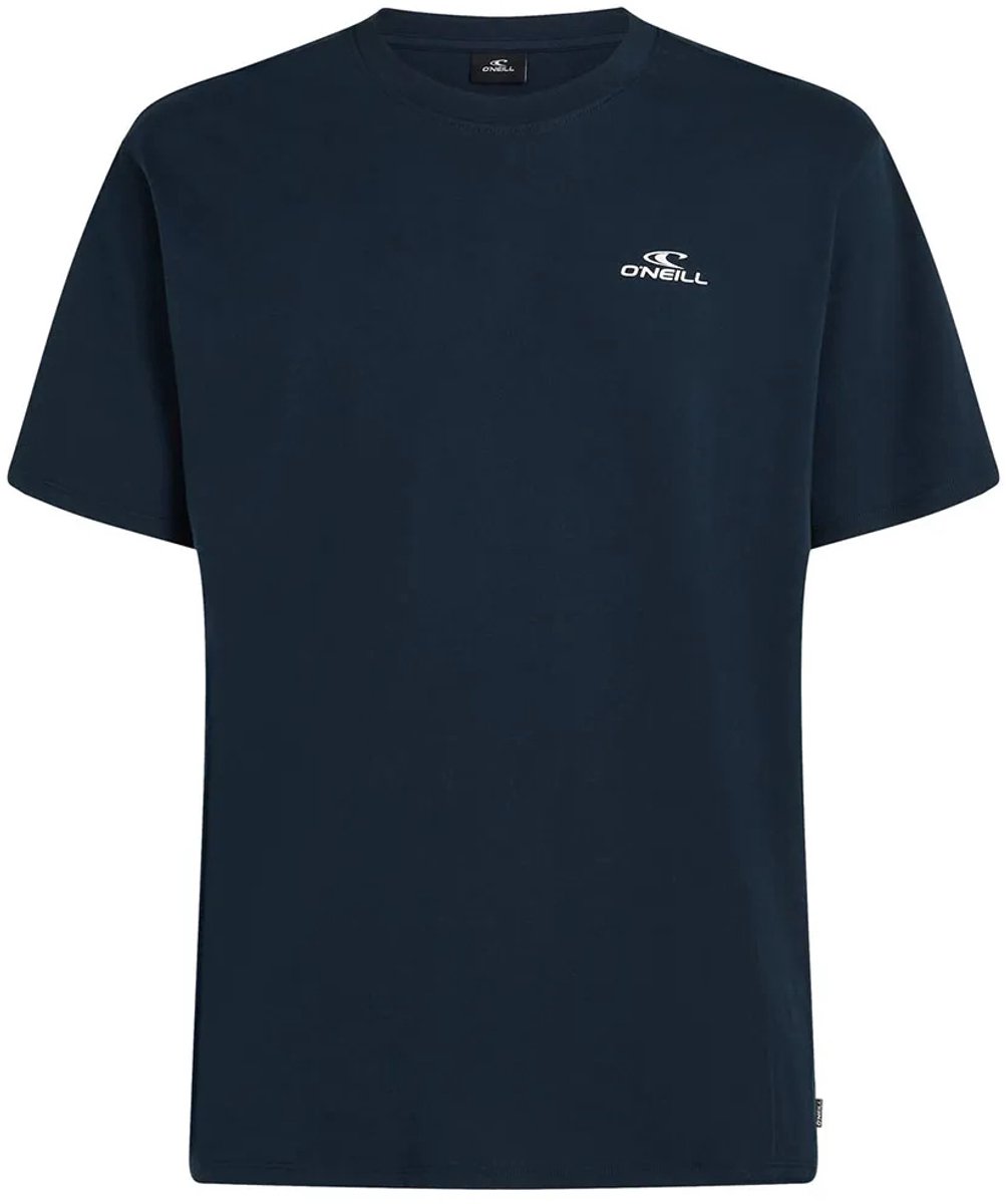 O´neill Small Logo T-shirt Met Korte Mouwen S Man Blauw