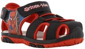 Spiderman - Sandalen voor jongens - Schoenen voor kinderen met klittenband - Zomerschoenen van 2 tot 8 jaar - Maat 28 - Zwart