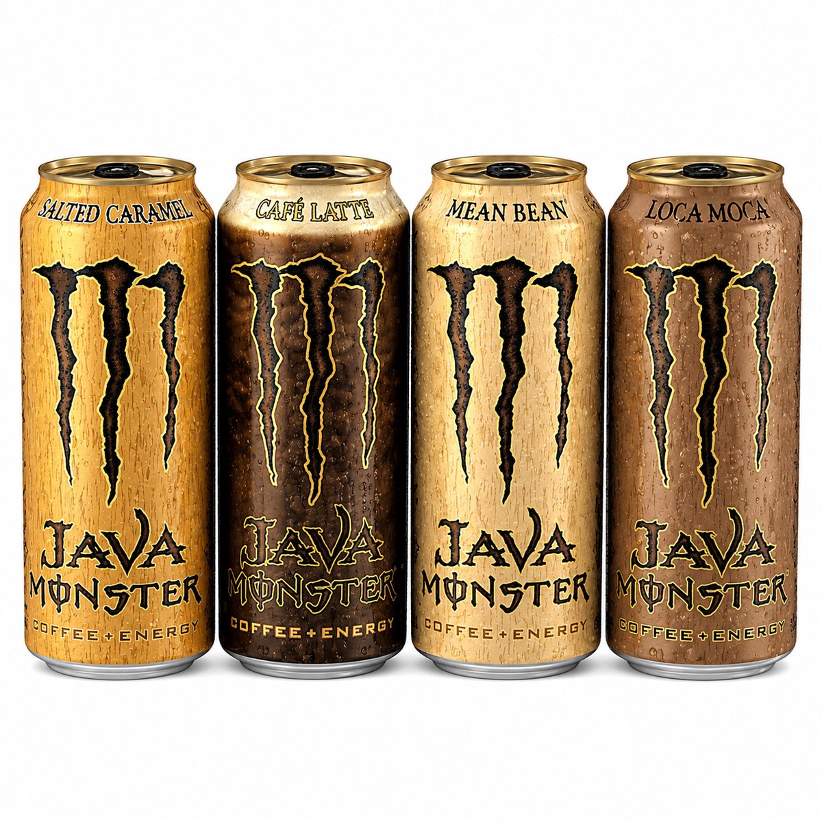 Monster Java Energy Coffee Mix van 4 Premium Smaken
