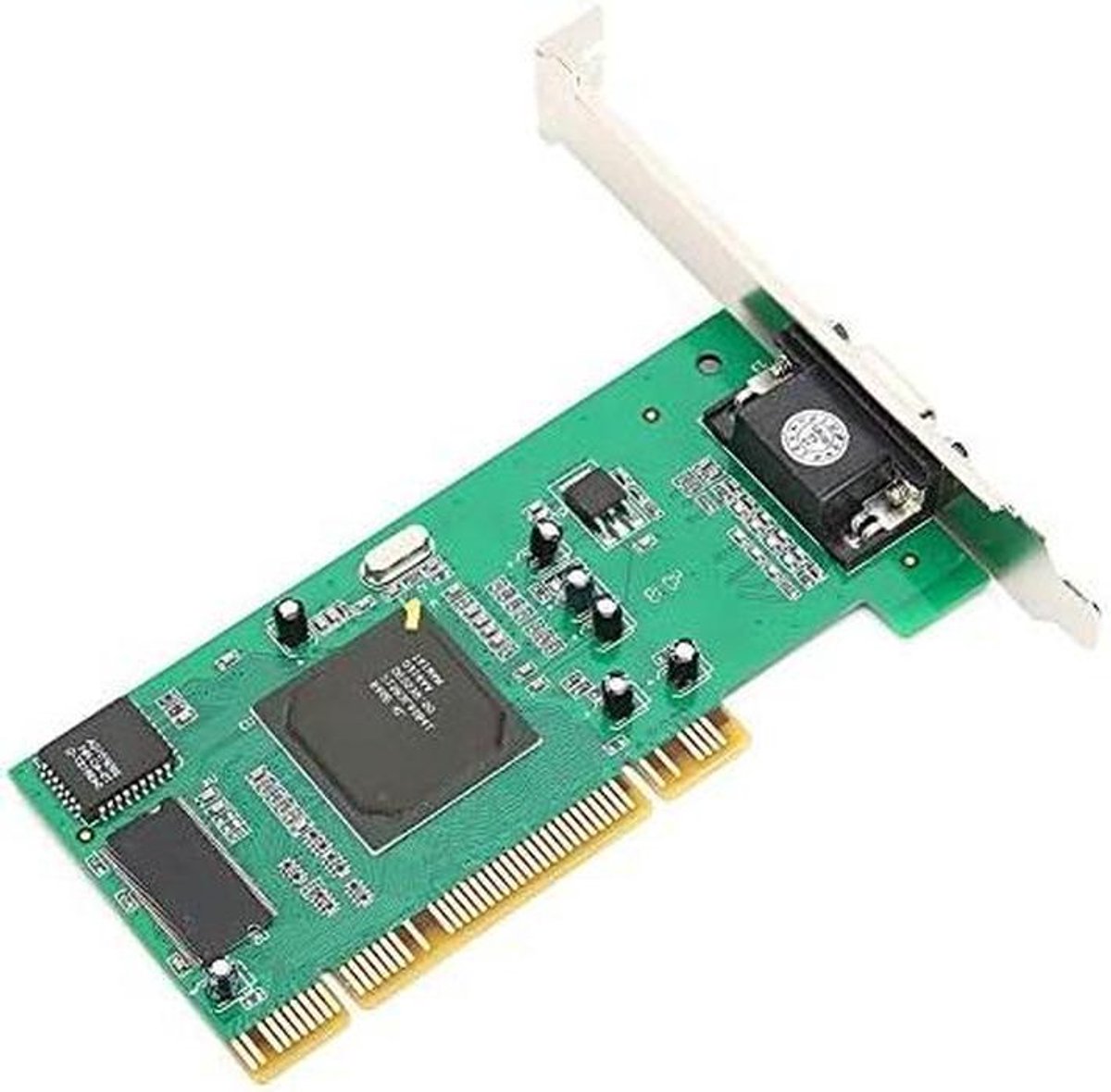 Grafische Kaart - VGA PCI - Desktop Uitbreiding - Drivervrije Installatie - 8 MB - Zwart
