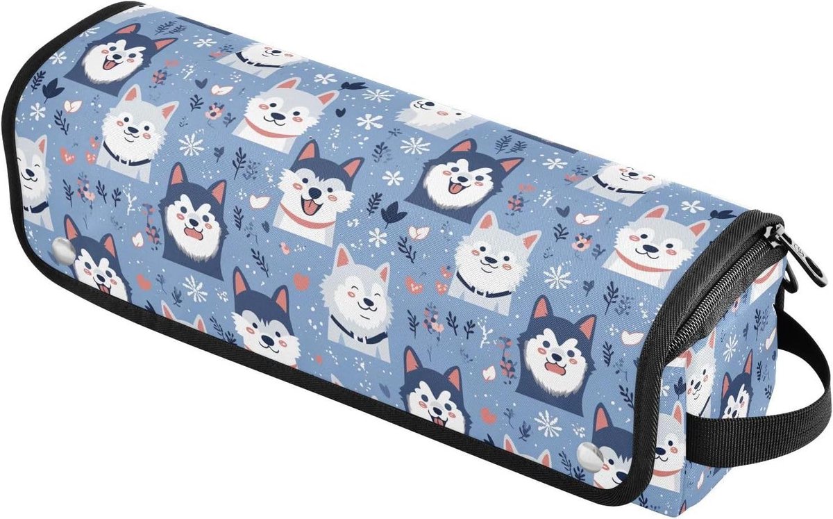 Hittebestendige Reistas - Haaraccessoires Organizer - Styling Tools Opbergen - Inclusief Mat - 37 x 10 x 10 cm