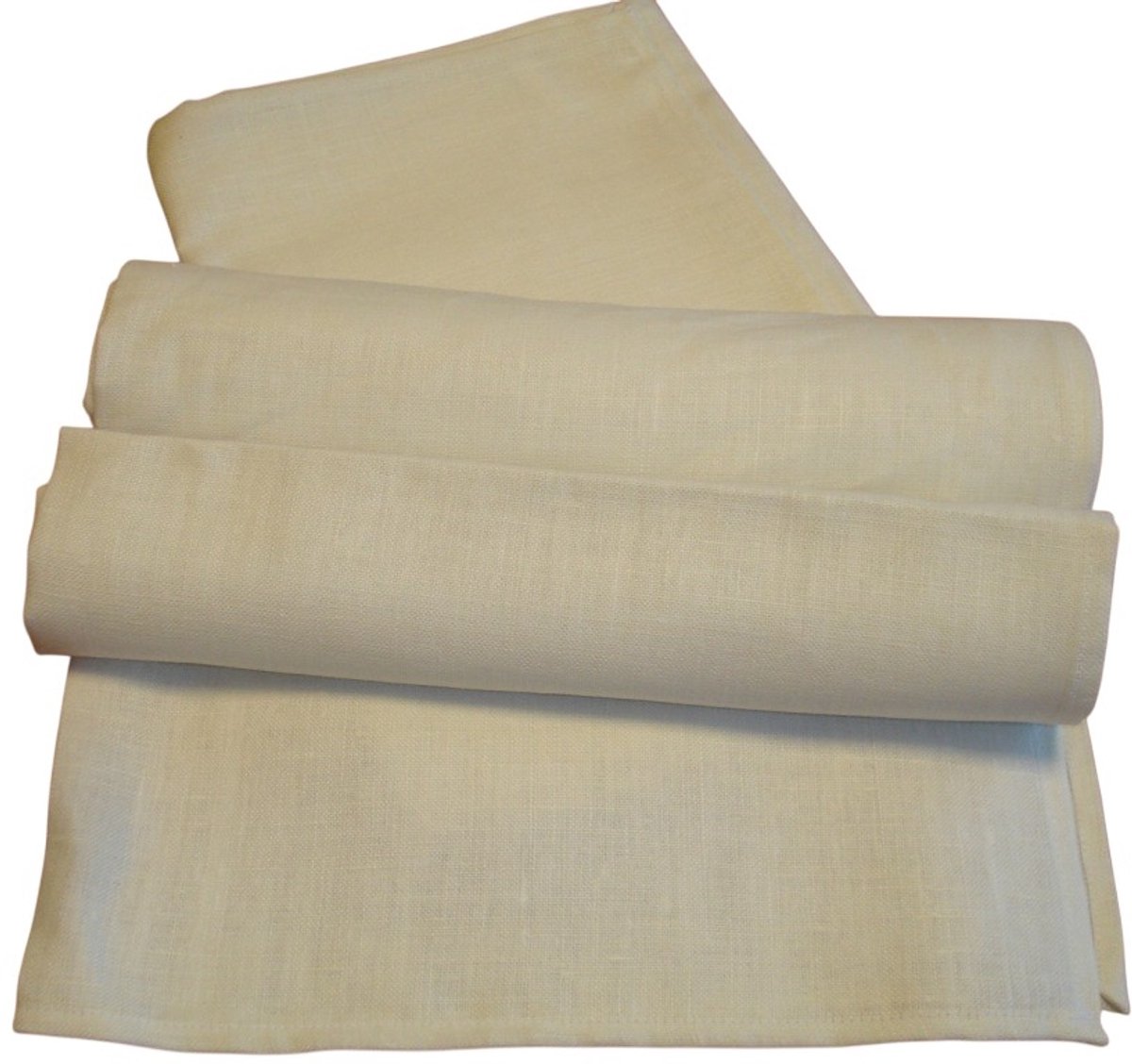 Poleerdoeken linnen 50x70 cm offwhite - 3 Stuks