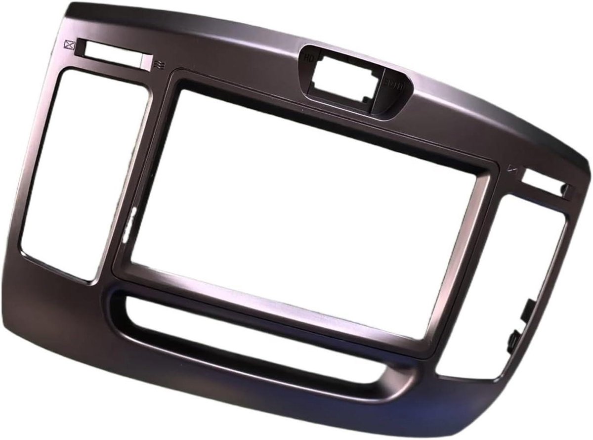 Autoradio Paneel - Dashboard Frame - Auto Interieur - Naadloze Pasvorm - 7 Inch - Zwart