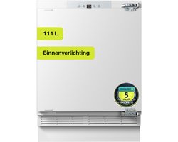 Exquisit UKS130-4-FE-010E - Inbouw koelkast - 111 Liter - Deur op Deur systeem