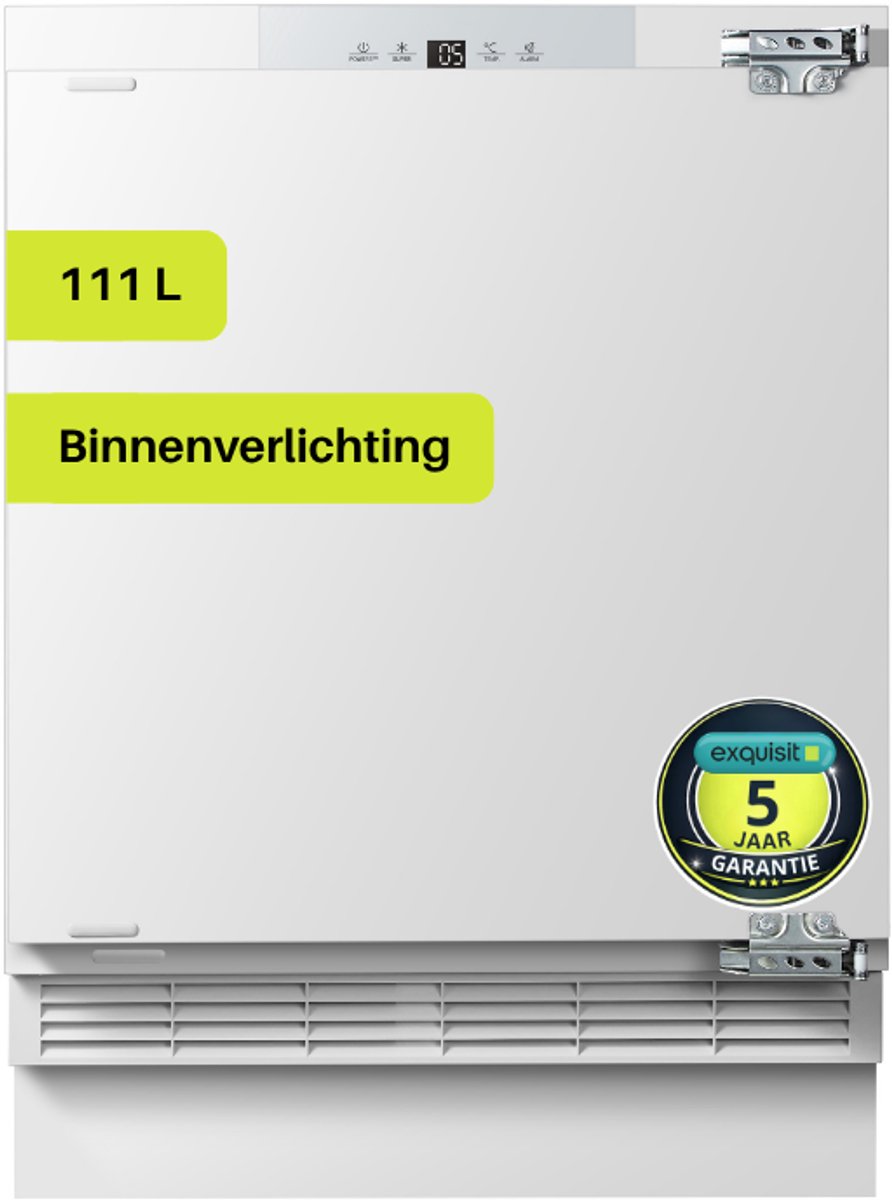 Bol.com Exquisit UKS130-4-FE-010E - Inbouw koelkast - 111 Liter - Deur op Deur systeem aanbieding