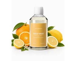 SteamStory Luxe Wasparfum Gold Dust - Warme & Elegante Geur met Sinaasappel, Patchouli & Vanille – 250 ml