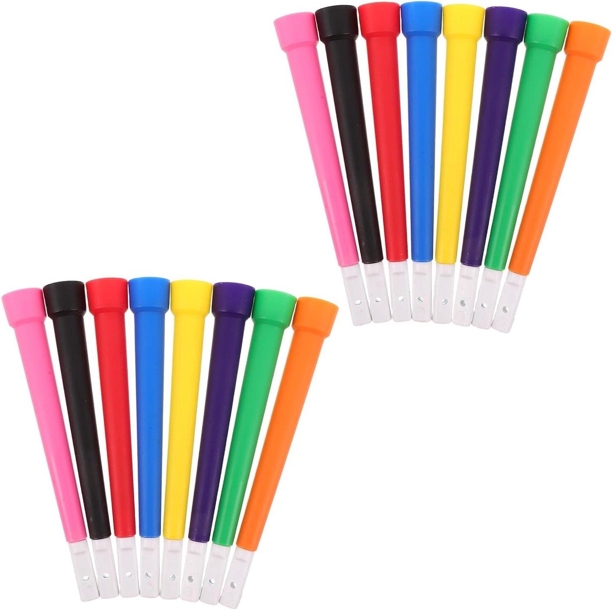 Springtouw Handvatten - Vervangende Grips - Fitness Training - Ergonomisch Ontwerp - 8 Paar - Diverse Kleuren