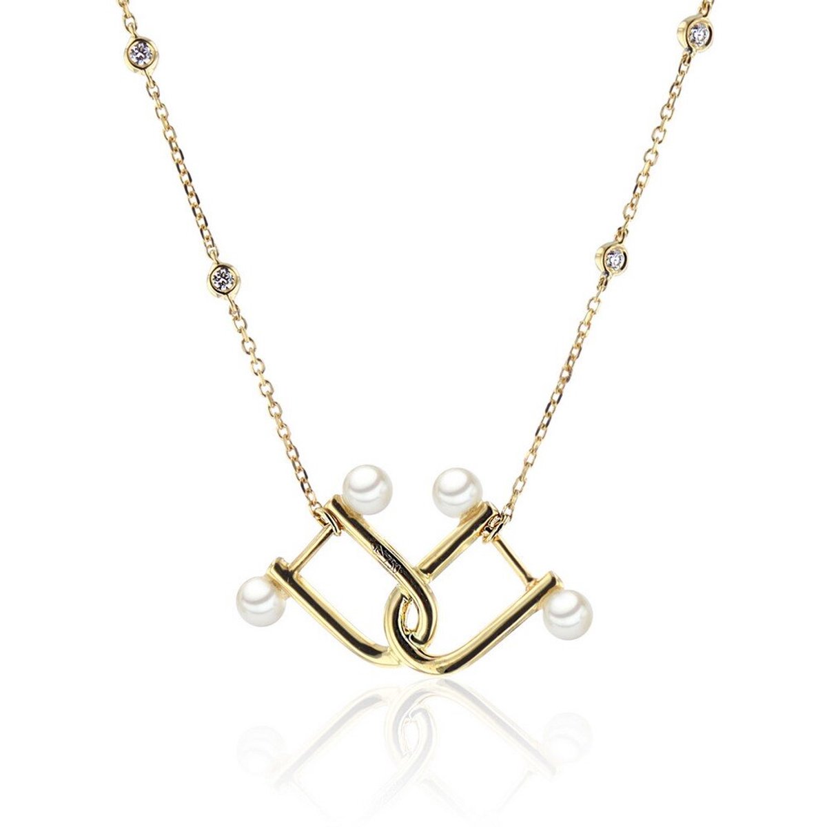 Luna Creation - 216.1074 - Ketting - Dames - 750GG - 43cm