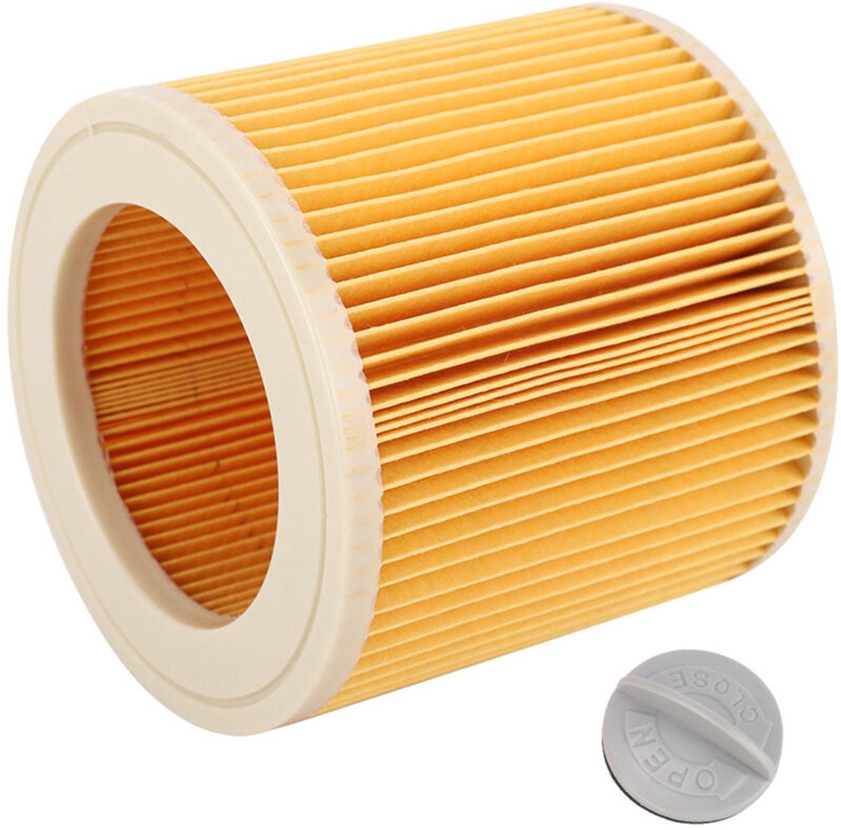 Stoffilter voor de Kacher WD2.250 stofzuiger – Allergiefilter – ABS-materiaal – Snelle en eenvoudige installatie