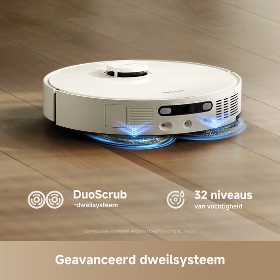 Dreame L10s Ultra Gen 3 Set – Robotstofzuiger met Dweil - 25.000 Pa Zuigkracht - Automatische Leeg- & Zelfreinigende Dweilfunctie - Custom Clean™ Technologie - Slimme zijborstels