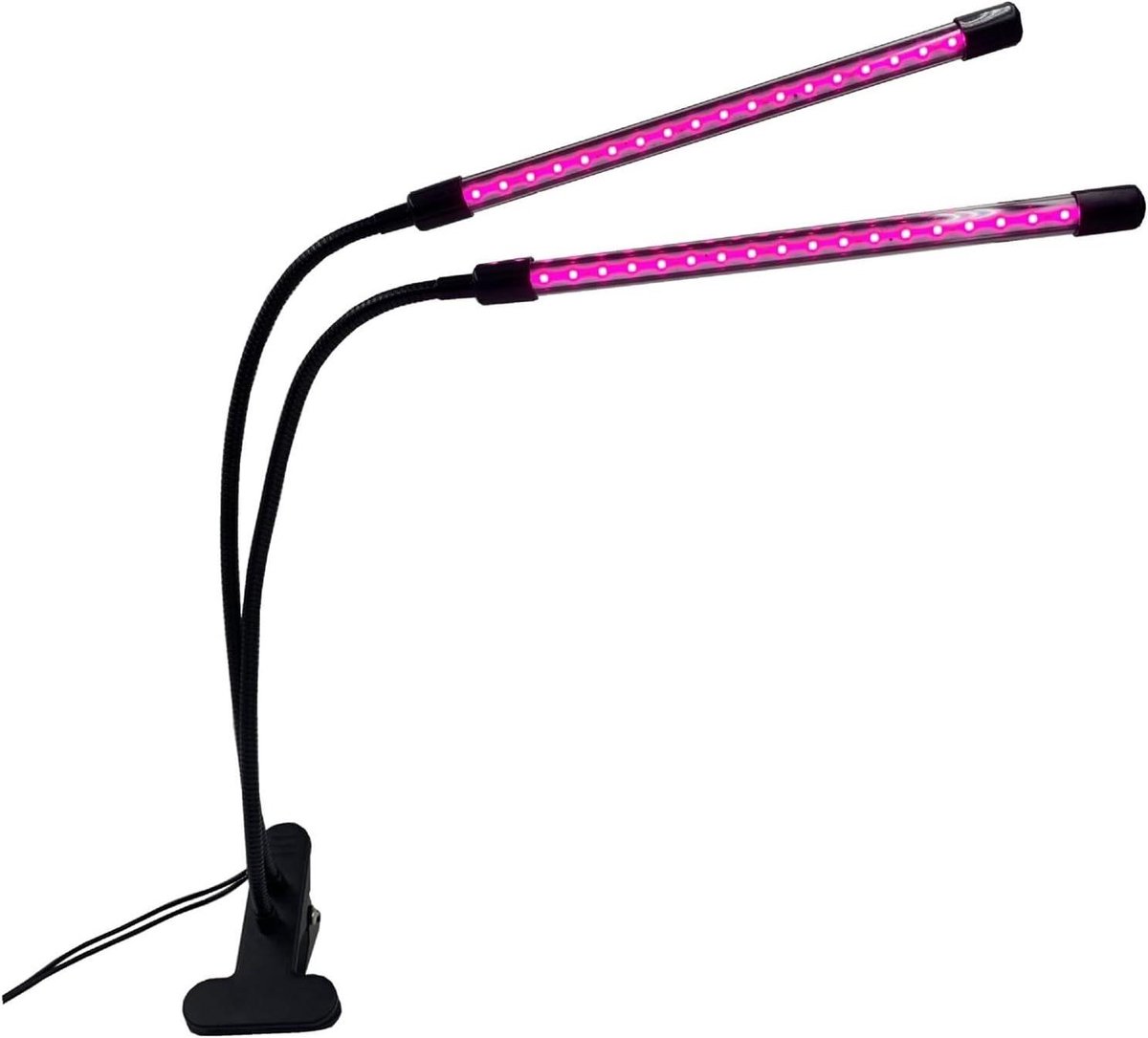 Plantenlamp - Kweeklamp Kamerplanten - Planten Binnen Kweken - Volledig Spectrum LED - 2 Koppen - Niet gespecificeerd