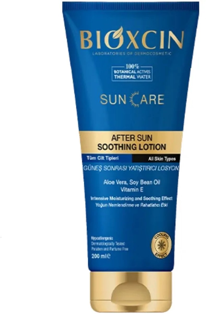 Bioxcin Suncare After Sun Soothing Lotion - 200ml - Kalmerende en Hydraterende Aftersun - Met Aloë Vera & Vitamine E