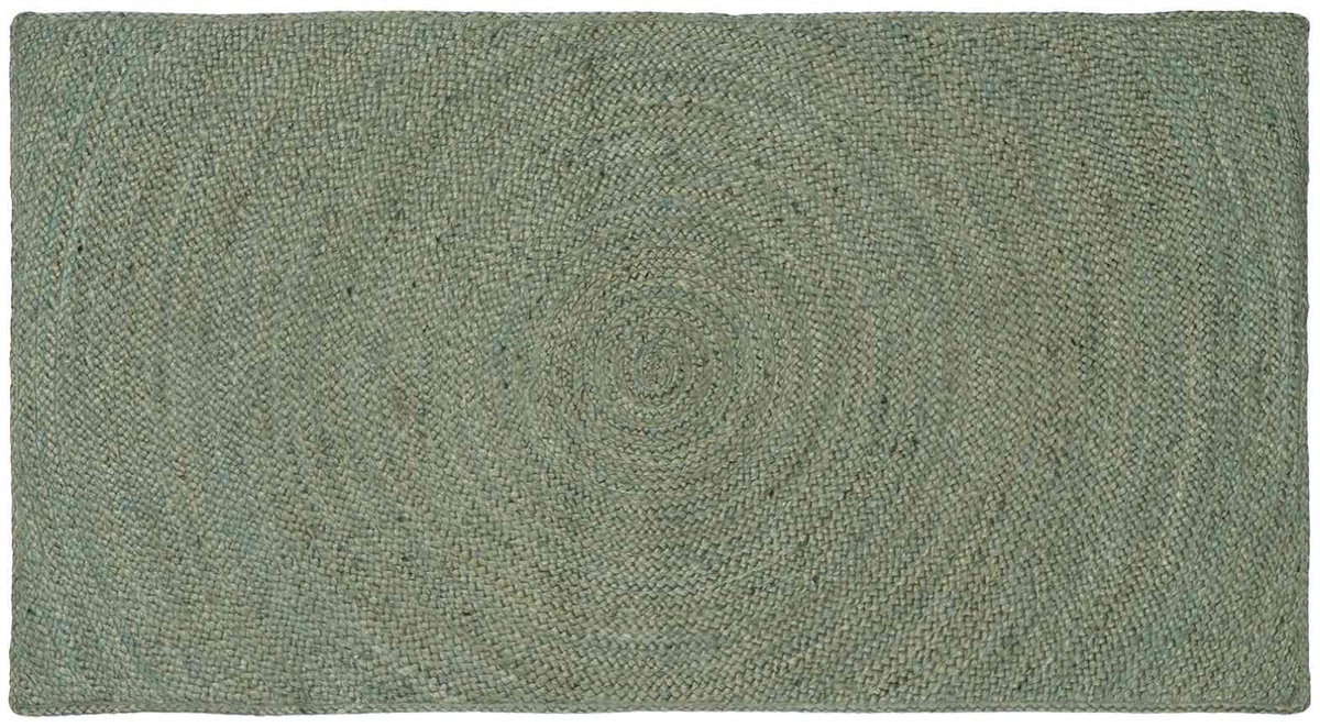 vidaXL Vloerkleden - Olijfgroen - 60 - x - 110 - cm - Jute