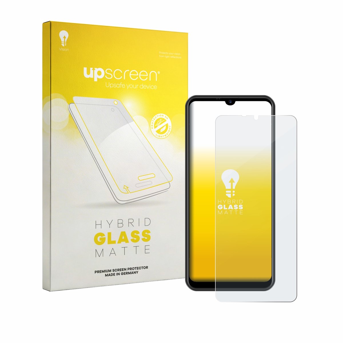 upscreen - Screenprotector voor Invens NOTE TK02 - Folie Beschermfolie Beschermglas matte