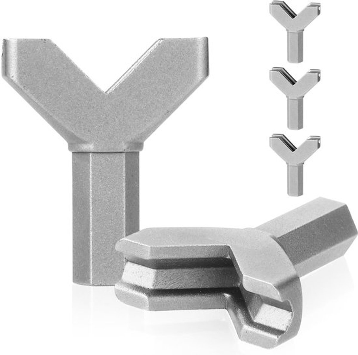 3 Stuks Y-Vormige Haak Driver - Carbon Staal, Voor Muur en Plafond Installatie