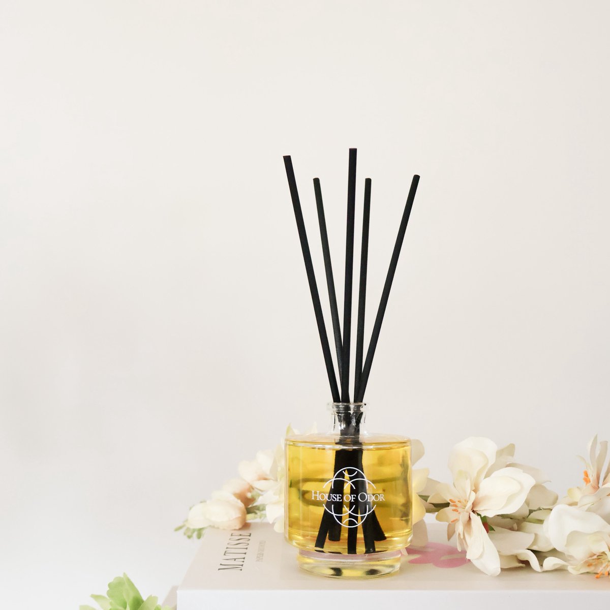 House of Odor - Geurstokjes - Amber Cotton - Geniet maandenlang van een geurend huis!