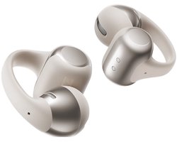 Shokz OpenDots ONE – Open Ear Oortjes – met Dolby Audio – Daardloze Oordopjes – Clip On – Sport Oordopjes – 40u Batterij – Grijs