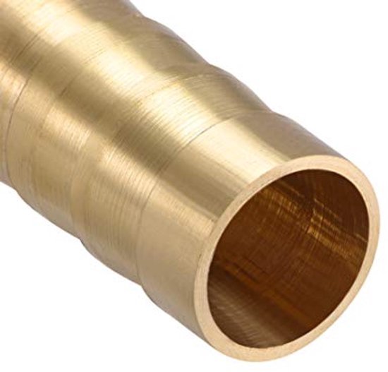 2 stuks messing slangverbinder lucht water brandstof boot 15/32" 8mm 2pcs — afbeelding 2