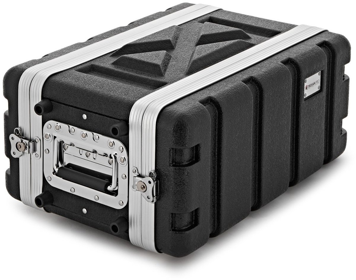 Trojan Pro 4U ABS Shallow Rack Case