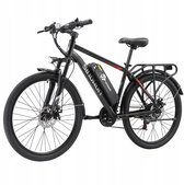 SINOHON EM200 26‘’ Elektrische Fiets – 250W Motor, 48V 12,5Ah Accu, 21 Versnellingen, 25km/u – Stadsfiets met LED-Vertichting