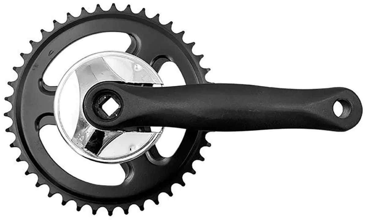 Mvtek City 1s Crankstel Zilver 170 mm / 42t