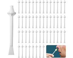 Neushaarwaxsticks, 50 stuks per verpakking, Geschikt voor zowel mannen als vrouwen om neushaar te verwijderen, de neusgaten te reinigen en neushaar te verwijderen.