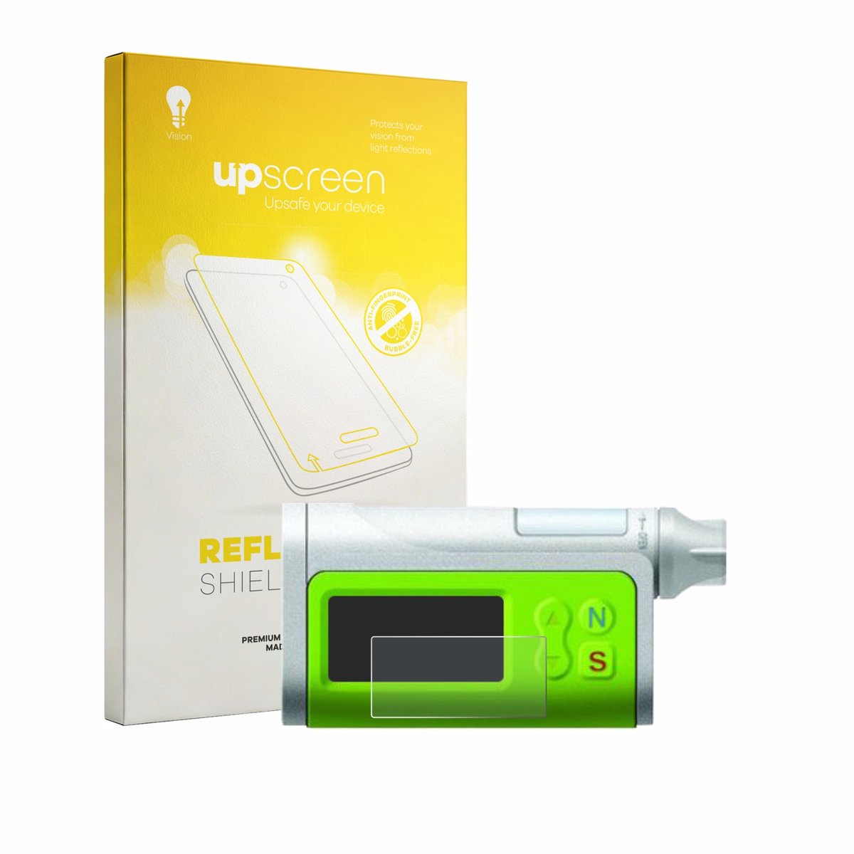 upscreen - Screenprotector voor Dana Diabecare IIS - Folie Beschermfolie anti glare matte