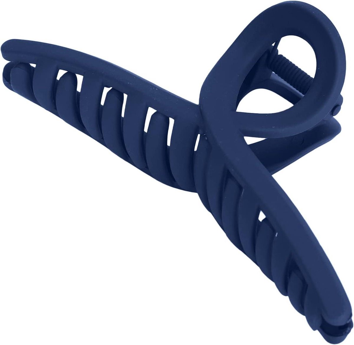 Haarklauwclips - Haarklemmen - Haar Fixeren - Antislip - 11 cm - Marineblauw