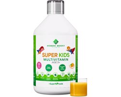 Nordic Boost Super Kids – Vloeibare Multivitamine voor Kinderen – 500 ml – 33 Doses