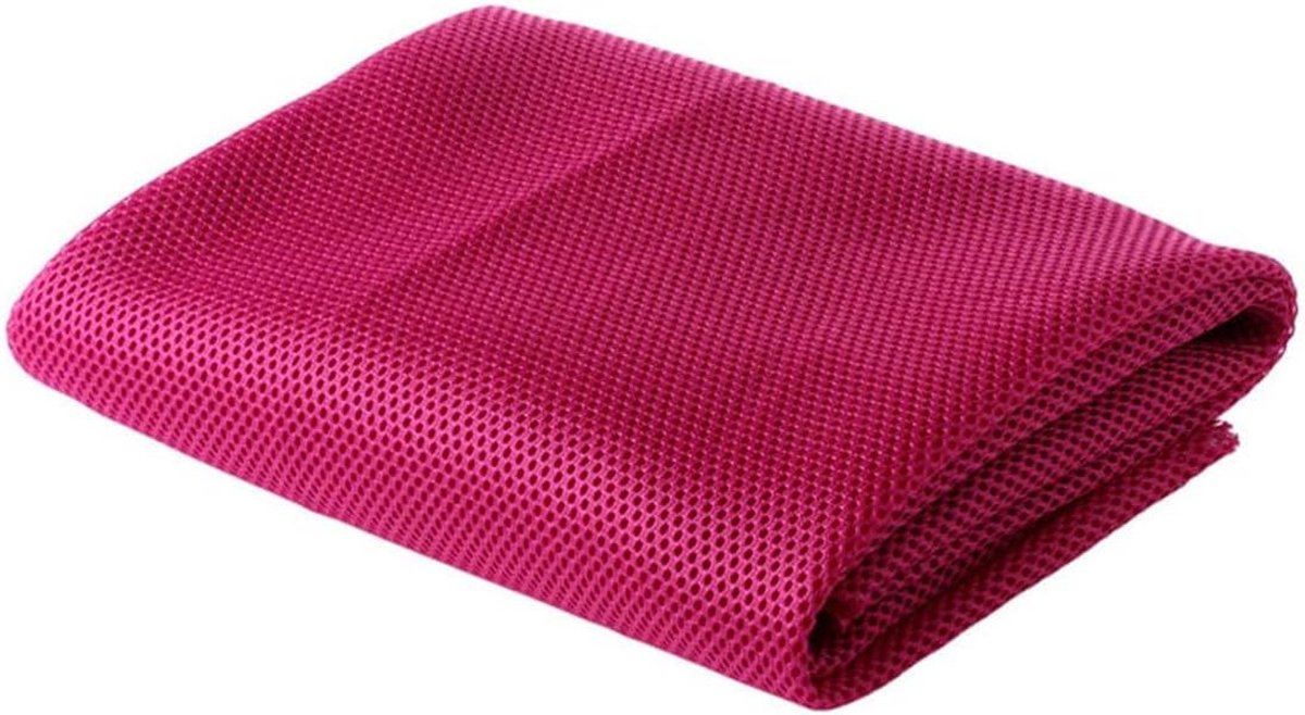 Luidsprekerdoek - Speakerdoek Rooster - Luidsprekers Beschermen - Stofdicht - 140 x 50 cm - Rood