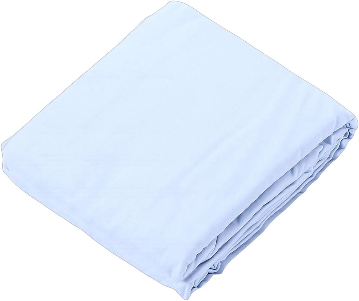 Slaapzakvoering - Reislaken Kampeerlaken - Hygiënisch Slapen - Draagbaar Multifunctioneel - 180x210 cm - Lichtblauw