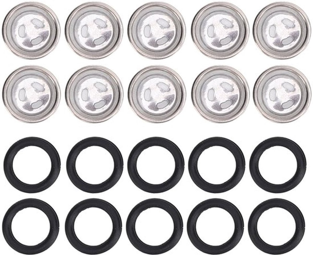 Glas Master Cilinder 10 Stuks - 12MM Lens met O-Ringen voor Motorfiets ATV