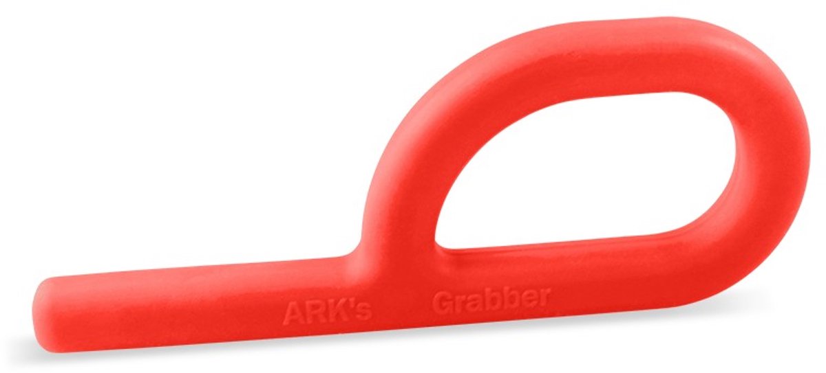 ARK Therapeutic kauwspeelgoed Grabber rood voor mondmotoriek.