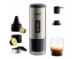 Novari - Draagbaar koffiezetapparaat - Espressomachine - Koffiemachine - Compact en draagbaar ontwerp - 3-in-1 functionaliteit