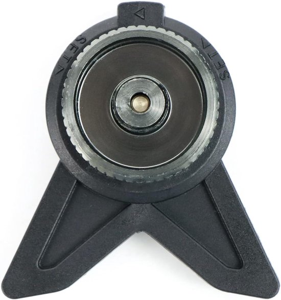 Gasflesadapter met standaard, gaspatroon adapter voor campingkooktoestel, gemakkelijk te dragen, 1 stuks. — afbeelding 4