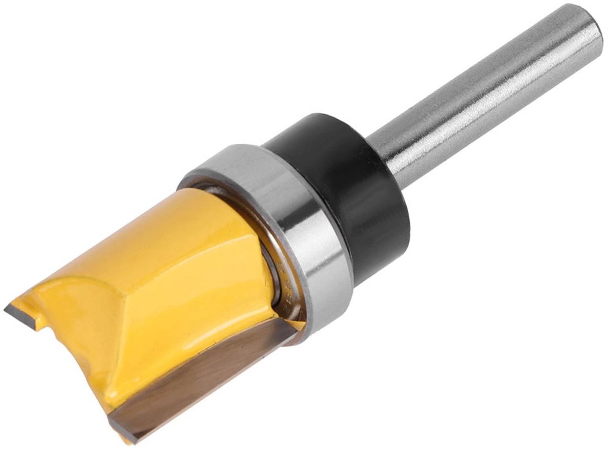 ONF3 - Houtbewerkings Cutter - Flush Trim Router Bit - Precisie snijden - 6x19x20mm - Voor houtbewerking - Hoogwaardige materialen - Geschikt vo...