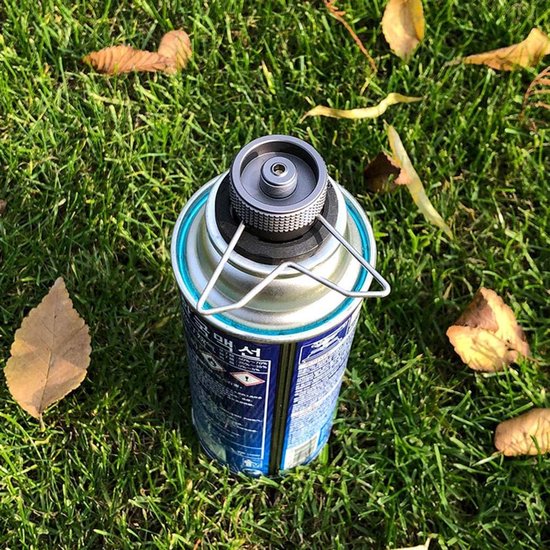 Vergrendelbare adapter, geschikt voor aansluitingen van gasflessen/butaangasflessen/gasflessen met mondstuk, voor aansluiting op gasflessen/klepkoppelingen met schroefdraad — afbeelding 3