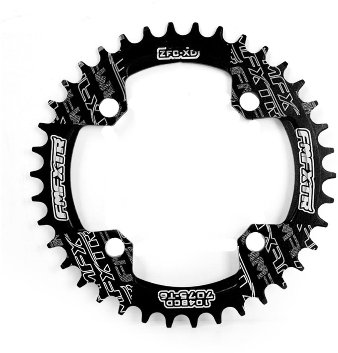 aladdien - Fietskettingblad - 104 BCD - 34T/38T/42T - Geschikt voor Racefietsen, BMX en MTB - Hoogwaardige kwaliteit - Duurzaam en betrouwbaar - Fie...
