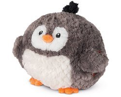 Cozy Noxxiez Handwarmer/knuffel Pinguïn Junior 35 Cm Grijs