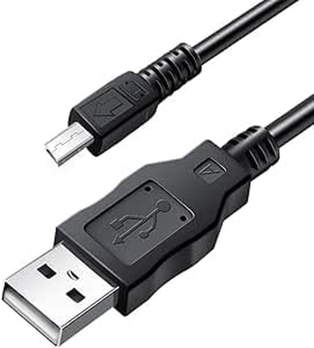 aladdien - USB 2.0 Kabel - Hoogwaardige Gegevensoverdracht - 1 Meter Lengte - Geschikt voor Camera's - Snelle Verbinding - Betrouwbaar en Duurzaam