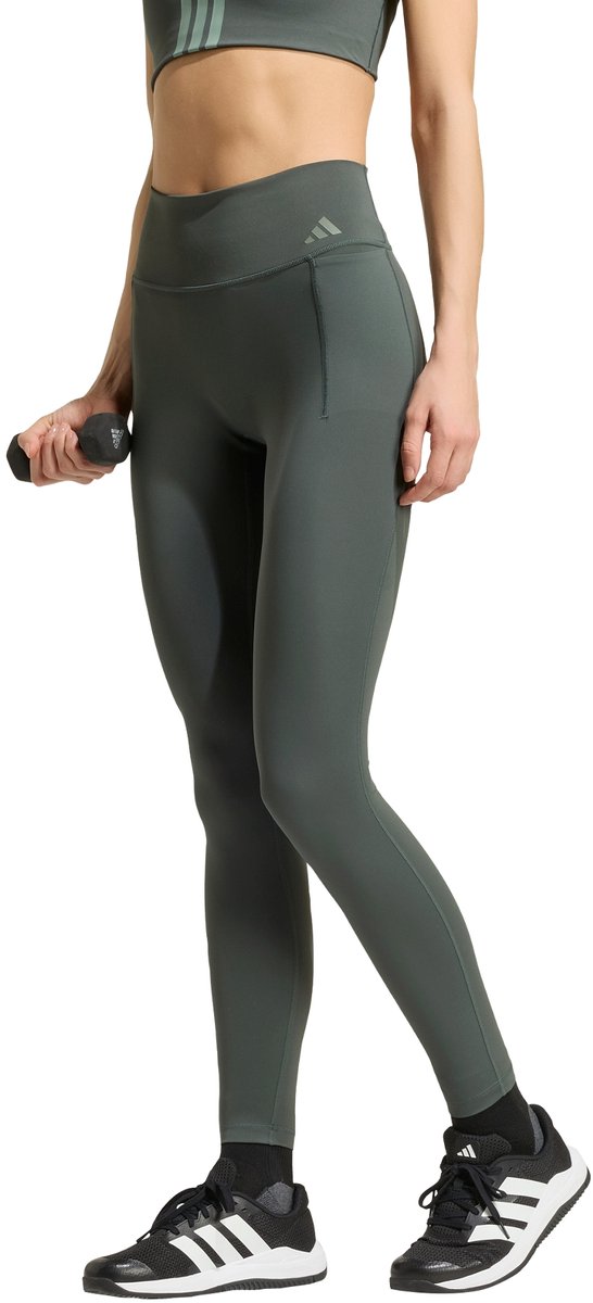 Adidas Performance Optime Lange Workoutlegging Dames Grijs