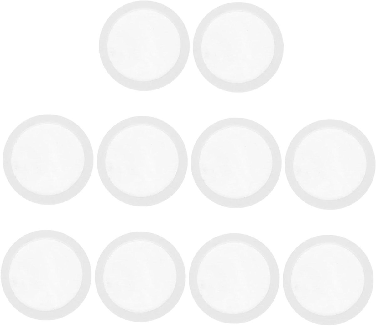 Kazoo Membranen - Fluit Onderdelen - Muziek Maken - Universele Pasvorm - 18 mm - Transparant
