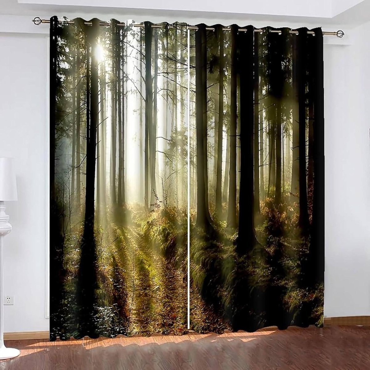 Gordijnen Set - Raambekleding - Slaapkamer Verduisteren - Hoge Dichtheid Stof - 204 x 214