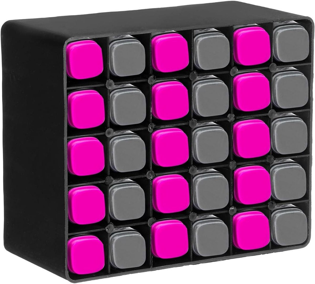 Marker Organizer - Stiftenhouder Opberger - Bureau Organiseren - 30 Vakken - 105 cm - Zwart